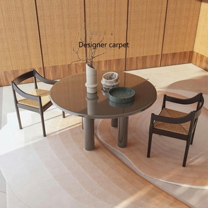 Tappeto Moderno Fatto a Mano per Ampie Aree, Tappeto di Design a Forma Speciale per Tavolino da Caffè, Coperta per Guardaroba, Tappeto Astratto per Camera da Letto - Product Image 1