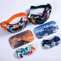 Étui de protection anti-poussière et anti-rayures pour lunettes de sport, housse portable en microfibre pour lunettes de ski et lunettes de vue