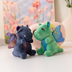 Lindo Llavero de Peluche con Colgante de Panda y Mapache de Dibujos Animados para Bolsos y Llaves - Product Image 4