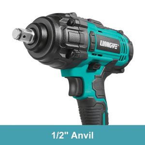 DIY Store Hot Selling 18v 20V Power <b>Tool</b> Cordless Impact Wrench Driver Pistola De Impacto 1/2 Wireless Impact Wrench - Product Image 3