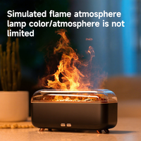 Diffuseur d'arômes en lave volcanique, diffuseur d'aromathérapie silencieux à forte production de brume, fonction de minuterie à sept couleurs, humidificateur
