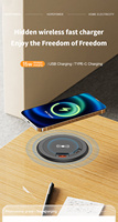 Top 10 des produits tendance Meubles intégrés USB TYPE C Table Téléphone de bureau Chargeur sans fil intégré
