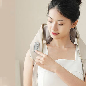 Venta al por mayor de fábrica Uso doméstico Inalámbrico Trapecio Espalda Cintura Amasado Masajeador Cable de alimentación Relajante Hombro Cuello Dispositivo Masaje - Product Image 2