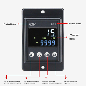 YHKJ nouveau relais de temps d'affichage numérique Intelligent YH-6TX 220V remplace ASY/AH2, alimentation étanche et anti-poussière - Product Image 2