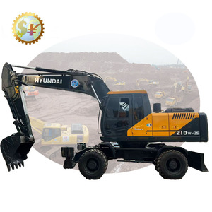 Excavatrice sur pneus Hyundai Robex 210W-9S 21 tonnes, neuve à 99%, Tier2, fabrication coréenne, excavatrice sur pneus R210W-9S R180W - Product Image 1