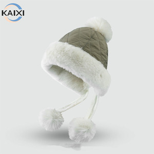 Gorro de Piel Sintética Suave y Resistente al Viento, Personalizado al por Mayor, con Protección para los Oídos, Aislamiento Térmico, Gorro de Moda para Exteriores - Product Image 6