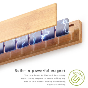 <span class=keywords><strong>Barre</strong></span> de couteau <span class=keywords><strong>magnétique</strong></span> Ultra forte de <span class=keywords><strong>cuisine</strong></span> en bambou écologique porte-couteau mural bande de couteau de support de couteau <span class=keywords><strong>pour</strong></span> la <span class=keywords><strong>cuisine</strong></span> - Product Image 4