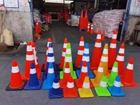 Cônes de sécurité de cône de trafic de PVC pour les produits d'avertissement de contrôle de sécurité routière