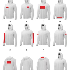 UV Upf 50 Fishing Sun Shirt Long Sleeves Waterproof Polyester Hoodie Camo Jersey Sublimation Fishing Clothing With Pocket - Product Image 5