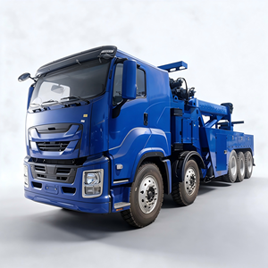 Camion de dépannage rotatif ISUZU personnalisé 10x4, poids lourd, 80T, véhicule de sauvetage de grande capacité - Product Image 1