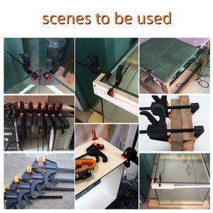 F Clip chế biến gỗ nhanh chóng phát hành thanh kẹp thực tế 4inch chế biến gỗ kẹp - Product Image 6