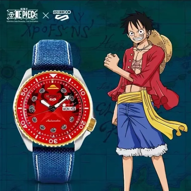 One Piece Seiko Gear 5 Watch: Limited Edition