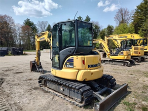 Mini-excavatrice d'occasion Komatsu Pc55 d'origine Japon 5 tonnes Komatsu Pc55 Pc55Mr Mini-excavatrice d'occasion - Product Image 4