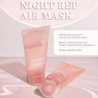 Recién llegado, superventas, producto coreano para el cuidado de la piel, venta al por mayor, mascarilla de envoltura nocturna de colágeno, 75ml
