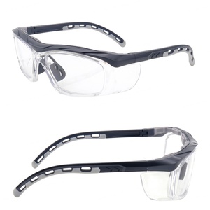Lunettes de sécurité personnalisables en gros, directement de l'usine, avec verres PC transparents pour la protection des yeux dans la construction industrielle - Product Image 2