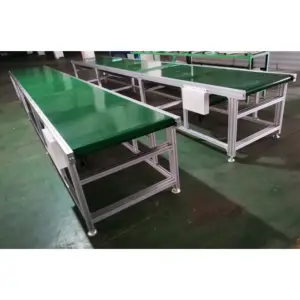 공장 전문 제조 자동 컨베이어 장비 PVC 벨트 컨베이어