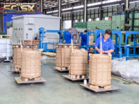 Transformateur triphasé à résine moulée de type sec 500 kVA 220 V vers 380 V/480 V, bobinage en cuivre, élévateur de tension, refroidissement par air, ignifuge, usage industriel