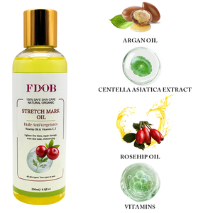 Huile de massage corporelle puissante et <span class=keywords><strong>efficace</strong></span> pour éliminer les vergetures, réparer la peau, raffermir et améliorer l'élasticité. - Product Image 5