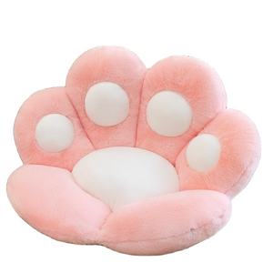 AIFEI grazioso cuscino per sedia da ufficio con zampa di gatto Ultra-morbido e felpato Tatami da pavimento con imbottitura in cotone PP - Product Image 1