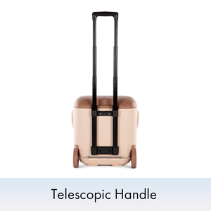 Moderno 30QT 30L Caja de refrigeración portátil de gran capacidad con ruedas Aislamiento térmico de PE para acampar Picnic - Product Image 5