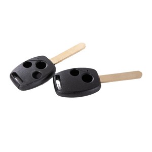 Coque de clé de remplacement pour voiture Honda, en ABS, lame en cuivre, télécommande 2 ou 3 boutons, circuit imprimé plat, pour Accord Fit - Product Image 3