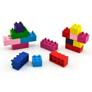 High quality Non Toxic China Manufacture for 3D Building Block Shapes Crayon for School Supplier