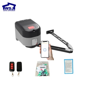 Ouvre-porte battant électrique DC sans balais 350 kg, robuste, compatible avec l'application Tuya, <span class=keywords><strong>opérateur</strong></span> <span class=keywords><strong>de</strong></span> portail battant - Product Image 1