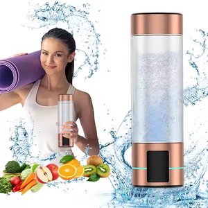 Best Verkopende Groothandel Spe Pem Usb Oplaadbare Draagbare Waterstof Generator H2 Rijk Glas Water Thermosfles Voor Huishoudelijk Gebruik - Product Image 1