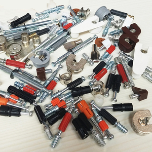 Tuerca de rueda excéntrica para muebles, pieza de conexión de muebles de madera, posicionamiento de barra de hierro de aleación, tres en uno - Product Image 4