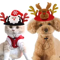 Simpatico cappello da compagnia cane Halloween natale copricapo gatto copricapo divertente per cane di taglia media