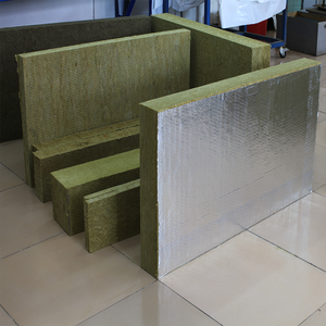 <span class=keywords><strong>Isolation</strong></span> de toit imperméable ignifuge de haute qualité avec panneau de laine de roche de surface en feuille d'aluminium - Product Image 4