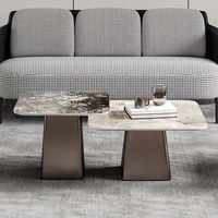 Tables basses salon café table basse ronde en marbre kleiner tisch pour salon
