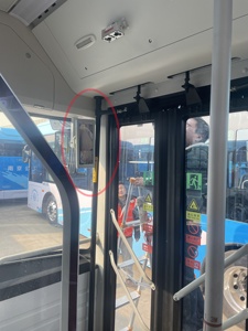 12.3 inch Xe Tải điện hệ thống hiển thị chiếu hậu IPS LCD sao lưu Máy ảnh màn hình điều khiển từ xa chia màn hình chiếu hậu phản ánh - Product Image 2