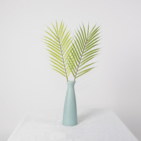 Feuilles de palmier artificielles pour décoration, 1 pièce 55cm, fausse Jungle, pour une fête sur le thème, Areca, pour enlever une Table