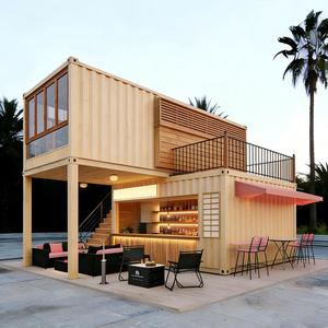 Complexe de conteneurs préfabriqués multifonctionnels de 40 pieds pour projet clé en main, avec aménagement flexible et démarrage rapide, pour centre communautaire de glamping - Product Image 3