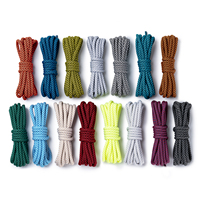 Lacets de chaussures ronds de 5mm lacets de chaussures de couleur mélangée bicolore durables de haute qualité pour lacets de sport 90/120/150/180cm