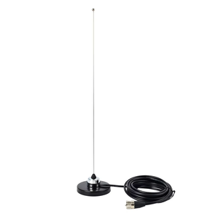 Antenne fouet mobile NMO 136-174 MHz VHF à 1/4 d'onde avec carte de découpe - Product Image 2