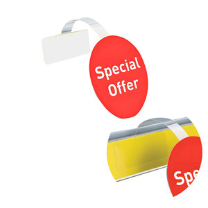 Étagère Wobbler coupe droite adhésif sur les deux extrémités Wobbler - Product Image 1