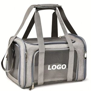 Portable Breathable <b>cat</b> Backpack Pet Travel <b>Carrier</b> <b>Bag</b> for Small Dogs and <b>Cats</b>, Car Seat Tote, Custom logo Promotional Gift - Product Image 1
