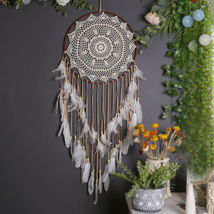 Grand attrape-rêves bohème, accessoire <span class=keywords><strong>de</strong></span> <span class=keywords><strong>mariage</strong></span>, <span class=keywords><strong>décoration</strong></span> murale, art mural bohème, <span class=keywords><strong>décoration</strong></span> intérieure - Product Image 5