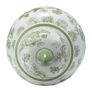 Vaso in ceramica con disegno di uccelli e fiori per decorazioni per la casa e come complemento d'arredo per il soggiorno, vaso moderno in stile tempio - Product Image 5