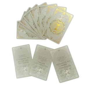 Bán Sỉ Chơi Thẻ Phiêu Lưu Thời Gian Vui Vẻ Trò Chơi Tarot Thẻ Các Thần thoại Tarot Boong Thẻ Giấy In Ấn - Product Image 2