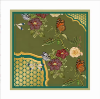 Tapis de jeu de mahjong américain de luxe écologique, carré, antidérapant, en caoutchouc, imprimé sur mesure