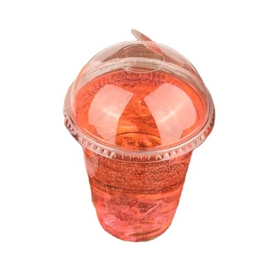 Vasos Desechables de PET para Bebidas Frías, Transparentes, de Pared Simple, con Logotipo Personalizado OEM (8oz/12oz/16oz) para Tiendas de Té con Leche y Jugos - Product Image 2