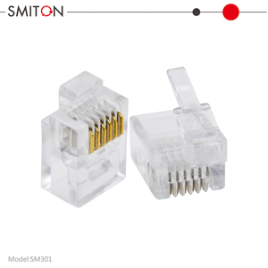 Todos los colores 6 pin 6 Core <span class=keywords><strong>plug</strong></span> <span class=keywords><strong>RJ11</strong></span> 6P6C Pestillo lateral derecho de S-miton - Product Image 4