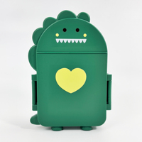 Boîte à lunch rectangulaire pour enfants avec fourchette et cuillère, réutilisable, en plastique durable, anti-fuite, idéale pour les voyages, grande taille pour tout-petits