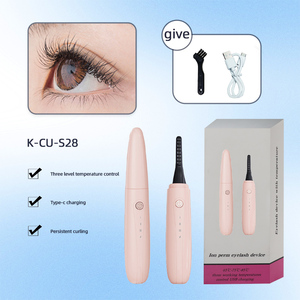 <span class=keywords><strong>Rizador</strong></span> <span class=keywords><strong>de</strong></span> <span class=keywords><strong>Pestañas</strong></span> Calefactado con Diseño Anti-Quemaduras OEM para Mujer, con Peine para <span class=keywords><strong>Pestañas</strong></span>, Recargable por USB, Herramientas <span class=keywords><strong>de</strong></span> Maquillaje - Product Image 6