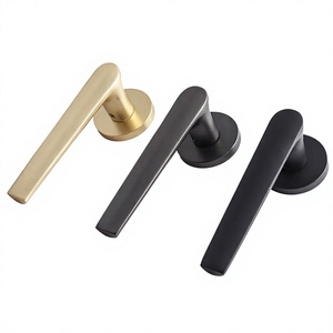 Poignées de porte modernes multipoints ambidextres avec installation facile et garantie de 5 ans pour fenêtres et portes en aluminium - Product Image 2