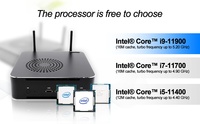 Processeur Hystou Core I5-12450H, 64 Go de RAM DDR4, RJ45 Lan Gigabit Ethernet, UHD Graphics Gen 12, MIC SPK, nouveau produit, 12e génération de processeur