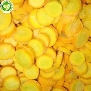 IQF Bulk Peeled Yellow Vegetable Brands Fresh Frozen Zucchini Prices For Sale